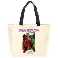 Craig Ferguson WhoS At The Door Zip Tote Bag