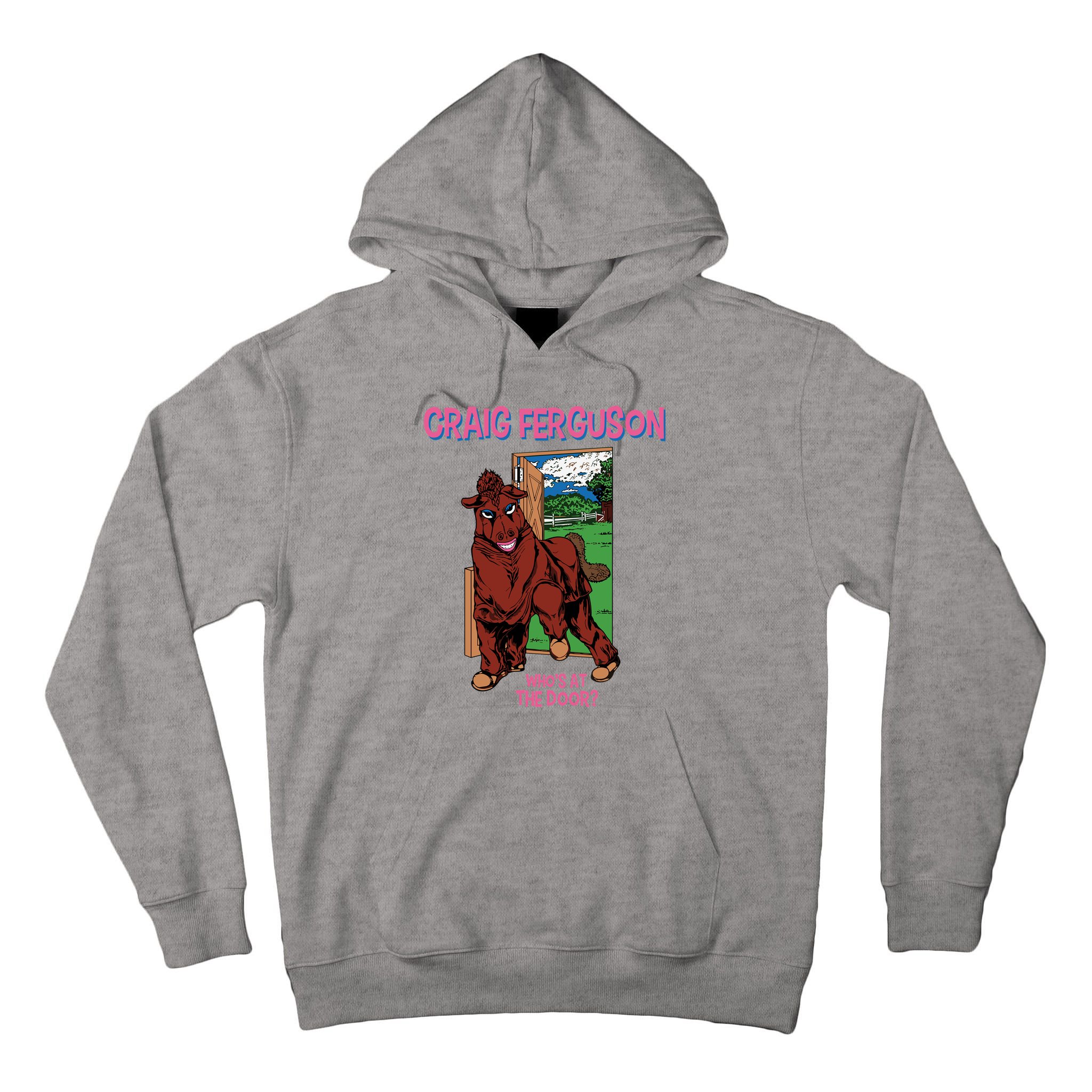 Craig Ferguson WhoS At The Door Tall Hoodie