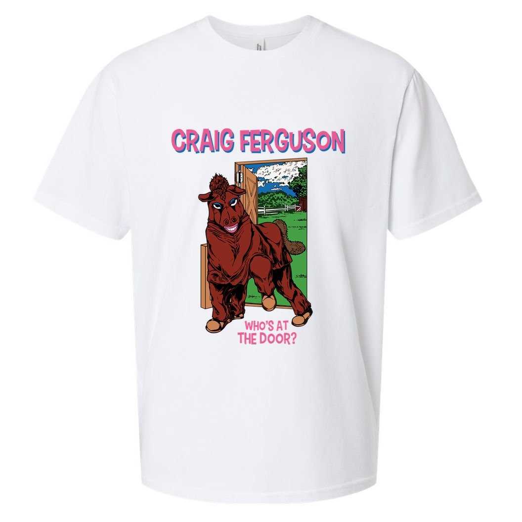Craig Ferguson WhoS At The Door Sueded Cloud Jersey T-Shirt