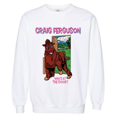 Craig Ferguson WhoS At The Door Garment-Dyed Sweatshirt