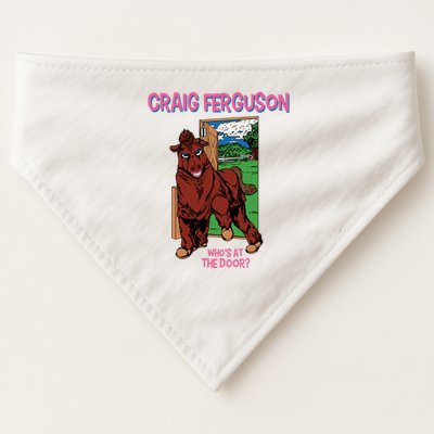 Craig Ferguson WhoS At The Door USA-Made Doggie Bandana
