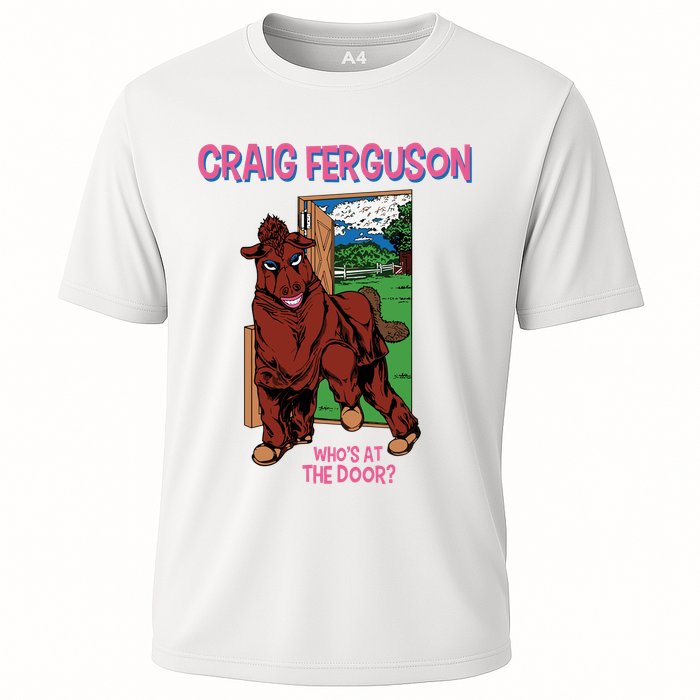 Craig Ferguson WhoS At The Door Cooling Performance Crew T-Shirt