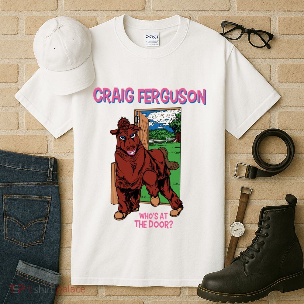 Craig Ferguson WhoS At The Door Tall T-Shirt