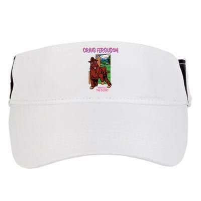 Craig Ferguson WhoS At The Door Adult Drive Performance Visor