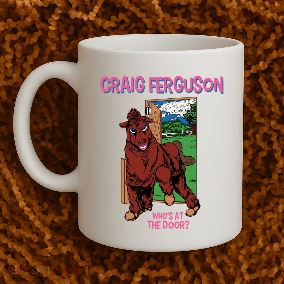 Craig Ferguson WhoS At The Door Mug