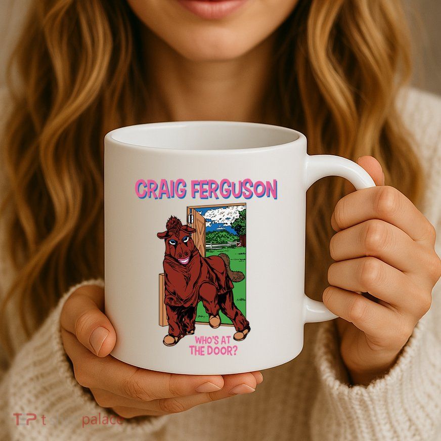 Craig Ferguson WhoS At The Door Mug