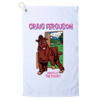 Craig Ferguson WhoS At The Door Golf Towel