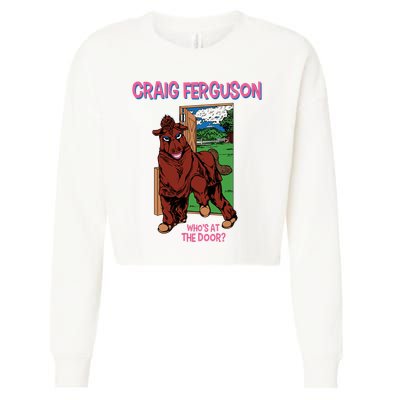 Craig Ferguson WhoS At The Door Cropped Pullover Crew