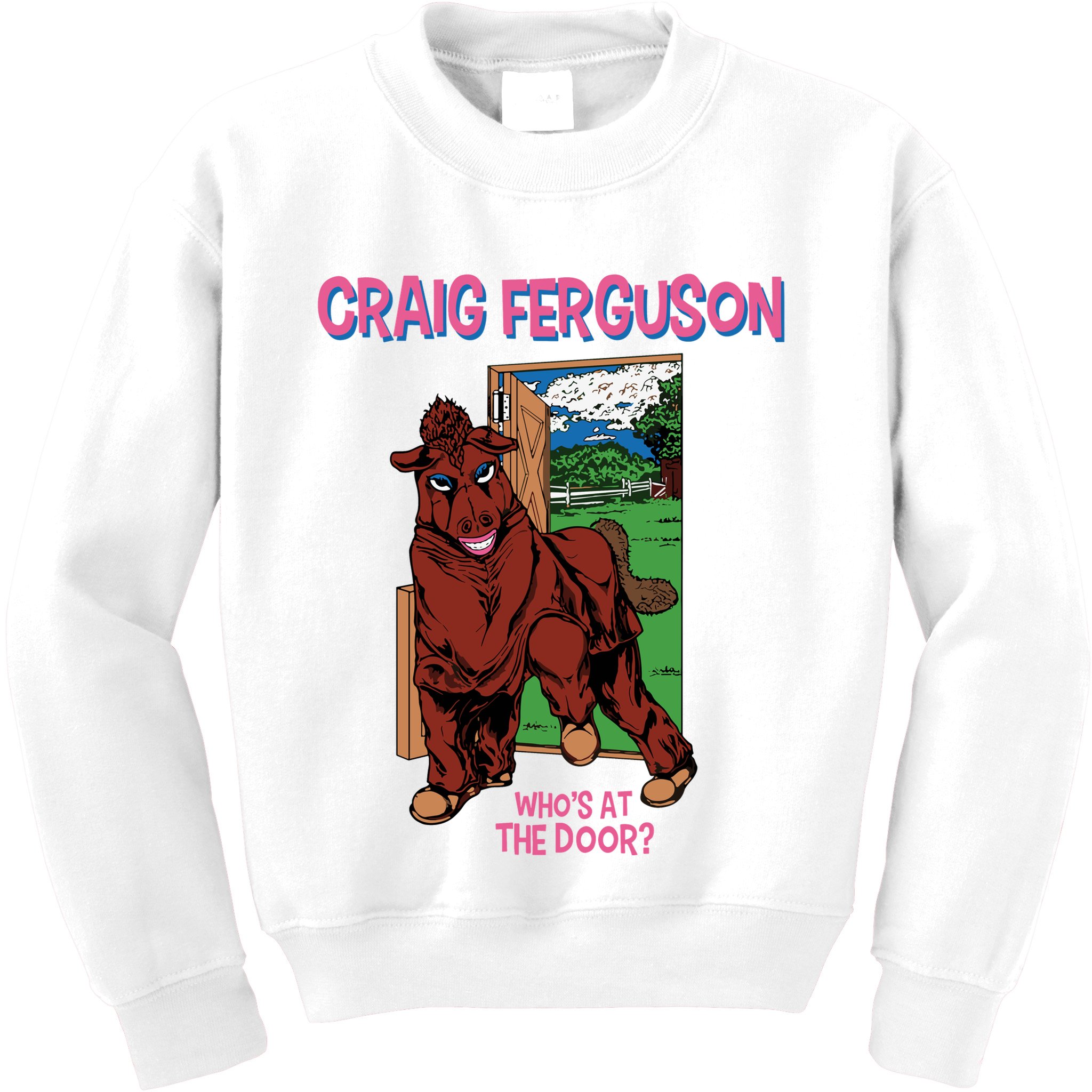 Craig Ferguson WhoS At The Door Kids Sweatshirt