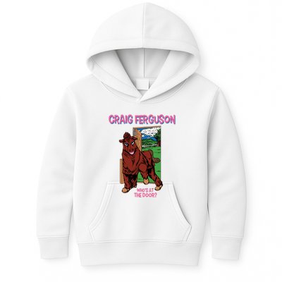 Craig Ferguson WhoS At The Door Kids Hoodie