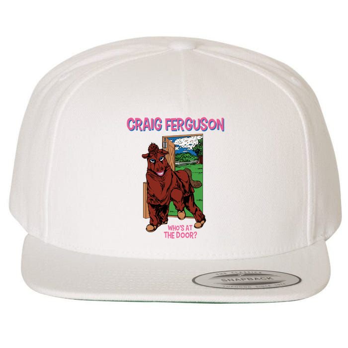 Craig Ferguson WhoS At The Door Wool Snapback Cap