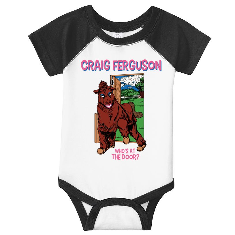 Craig Ferguson WhoS At The Door Infant Baby Jersey Bodysuit