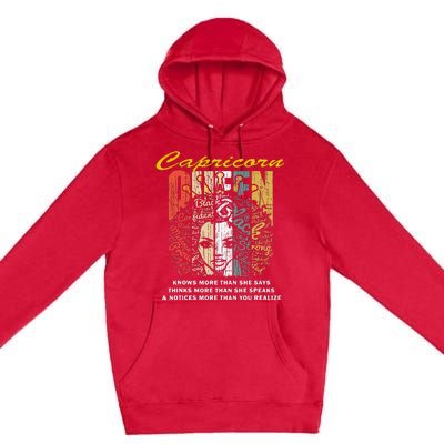 Capricorn for Wo Birthday Gifts Premium Pullover Hoodie