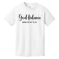 Christian For Women Godfidence Trust God Faith Gift Kids T-Shirt