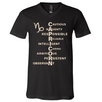 Capricorn For Wo Gifts Sign V-Neck T-Shirt