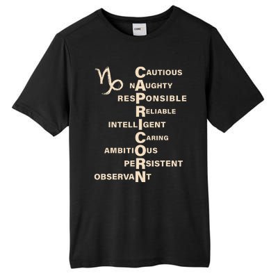 Capricorn For Wo Gifts Sign Tall Fusion ChromaSoft Performance T-Shirt