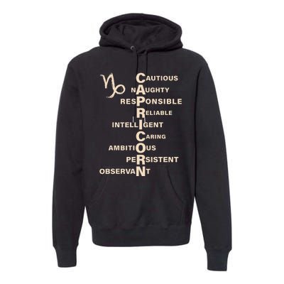 Capricorn For Wo Gifts Sign Premium Hoodie