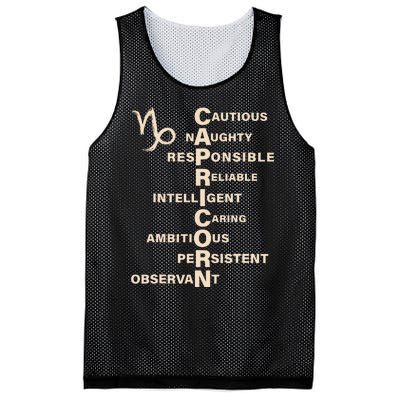 Capricorn For Wo Gifts Sign Mesh Reversible Basketball Jersey Tank