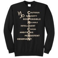 Capricorn For Wo Gifts Sign Tall Sweatshirt