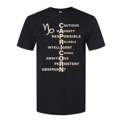 Capricorn For Wo Gifts Sign Softstyle CVC T-Shirt