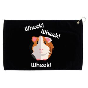 Cute Funny Wheek Guinea Pig Owner Cavy Lover Grommeted Golf Towel