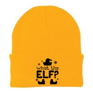 Christmas Funny What The Elf Meaningful Gift Knit Cap Winter Beanie