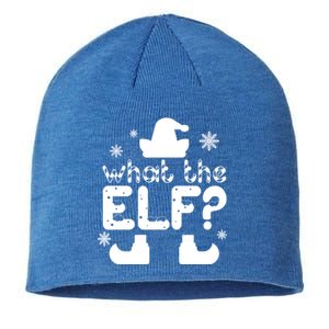 Christmas Funny What The Elf Meaningful Gift Sustainable Beanie