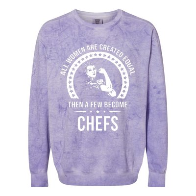 Chef For Women Chef Colorblast Crewneck Sweatshirt