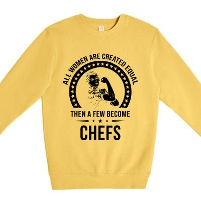 Chef For Women Chef Premium Crewneck Sweatshirt