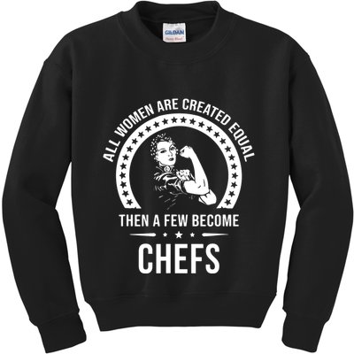 Chef For Women Chef Kids Sweatshirt