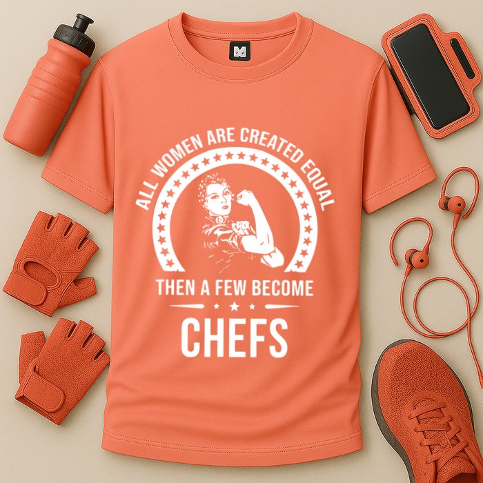 Chef For Women Chef Cooling Performance Crew T-Shirt
