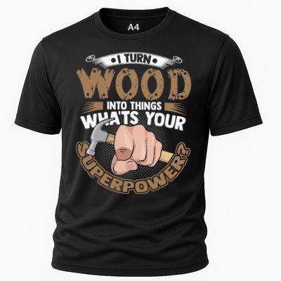 Carpenter Funny Woodworker Carpentry Cabinemaker Performance Shirt