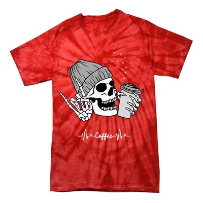 Coffee For Women Coffee Funny Cute Casual Tie-Dye T-Shirt