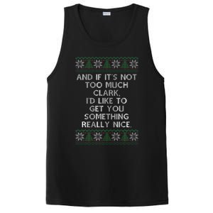 Christmas Family Winter Vacation Ugly Sweater PosiCharge Competitor Tank