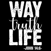 Christian Faith Way Truth Life Jesus Gift Cooling Performance Crew T-Shirt