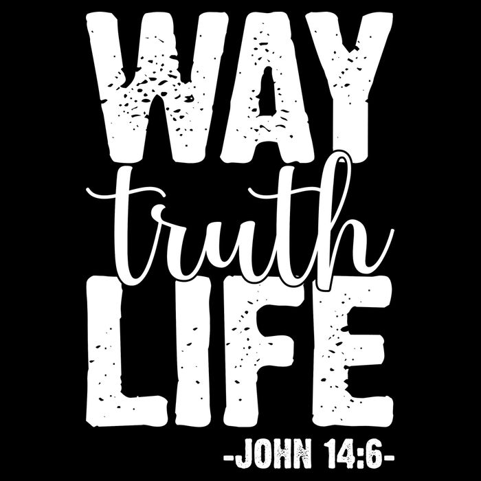 Christian Faith Way Truth Life Jesus Gift Cooling Performance Crew T-Shirt