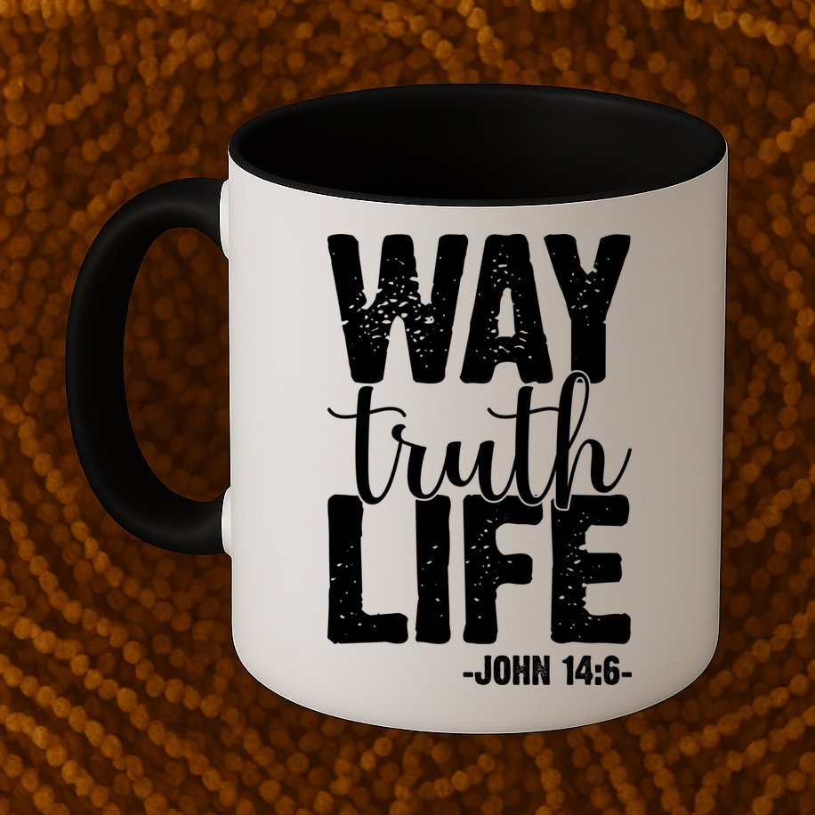Christian Faith Way Truth Life Jesus Gift Mug