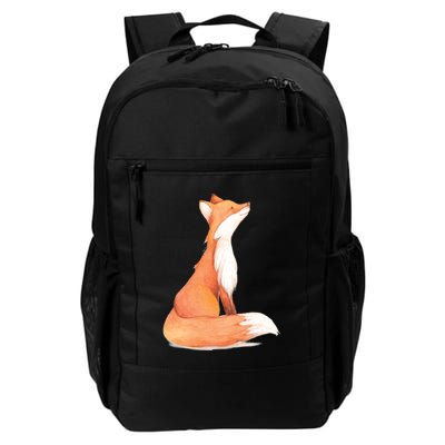 Cute Fox Watercolor | Funny Fox Lover Mammal Child Backpack