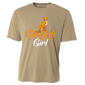 Cheetahs Funny Wild Cat Cheetah Cooling Performance Crew T-Shirt