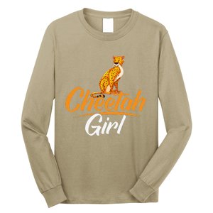 Cheetahs Funny Wild Cat Cheetah Long Sleeve Shirt