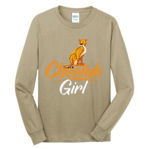 Cheetahs Funny Wild Cat Cheetah Tall Long Sleeve T-Shirt