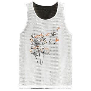 Cat For Women Girl Cute Dandelion Flower Mesh Reversible Basketball Jersey Tank