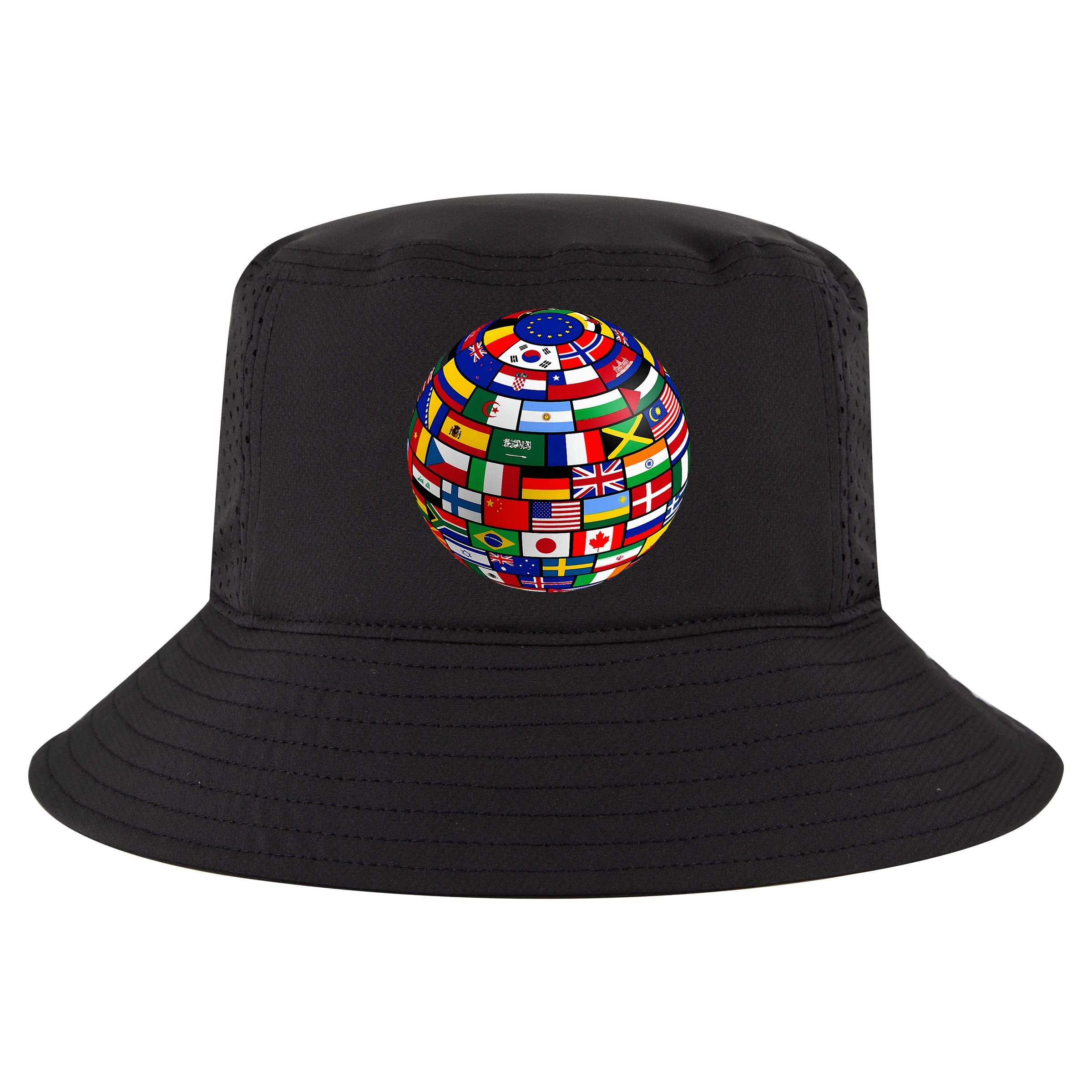 Countries Flags  World Maps  World Maps . Cool Comfort Performance Bucket Hat
