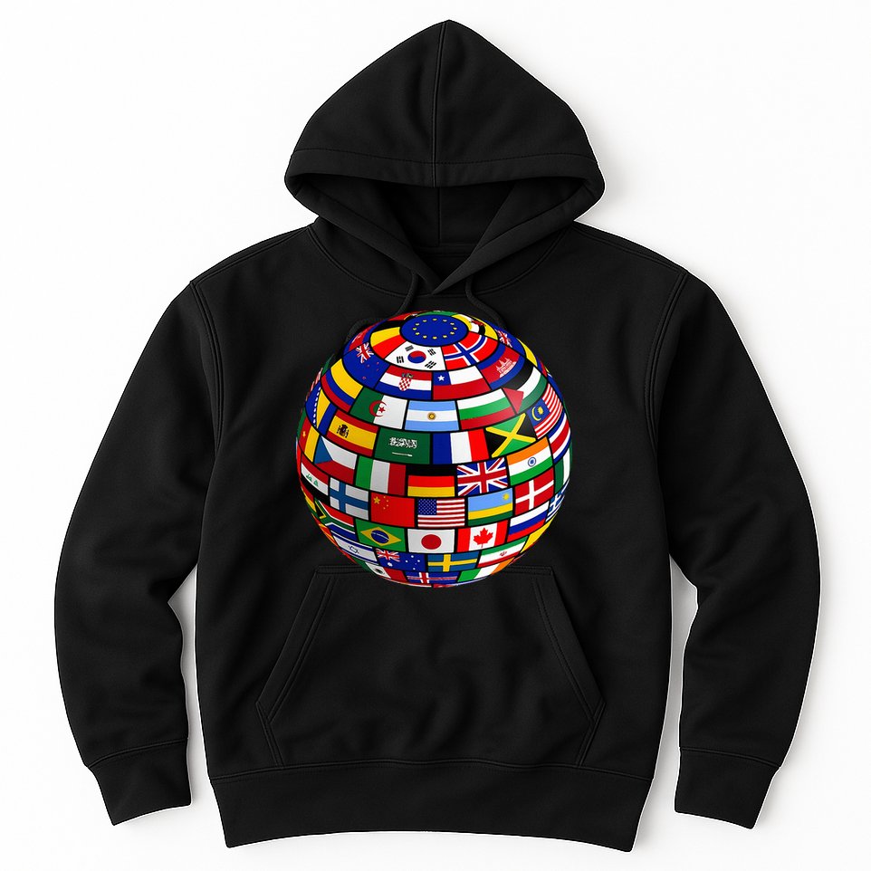 Countries Flags  World Maps  World Maps . Hoodie