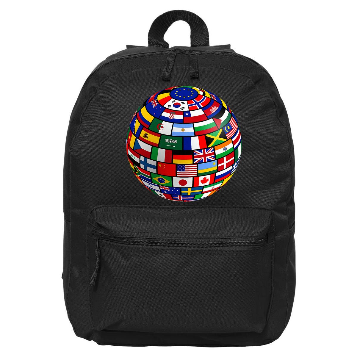 Countries Flags  World Maps  World Maps . 16 in Basic Backpack