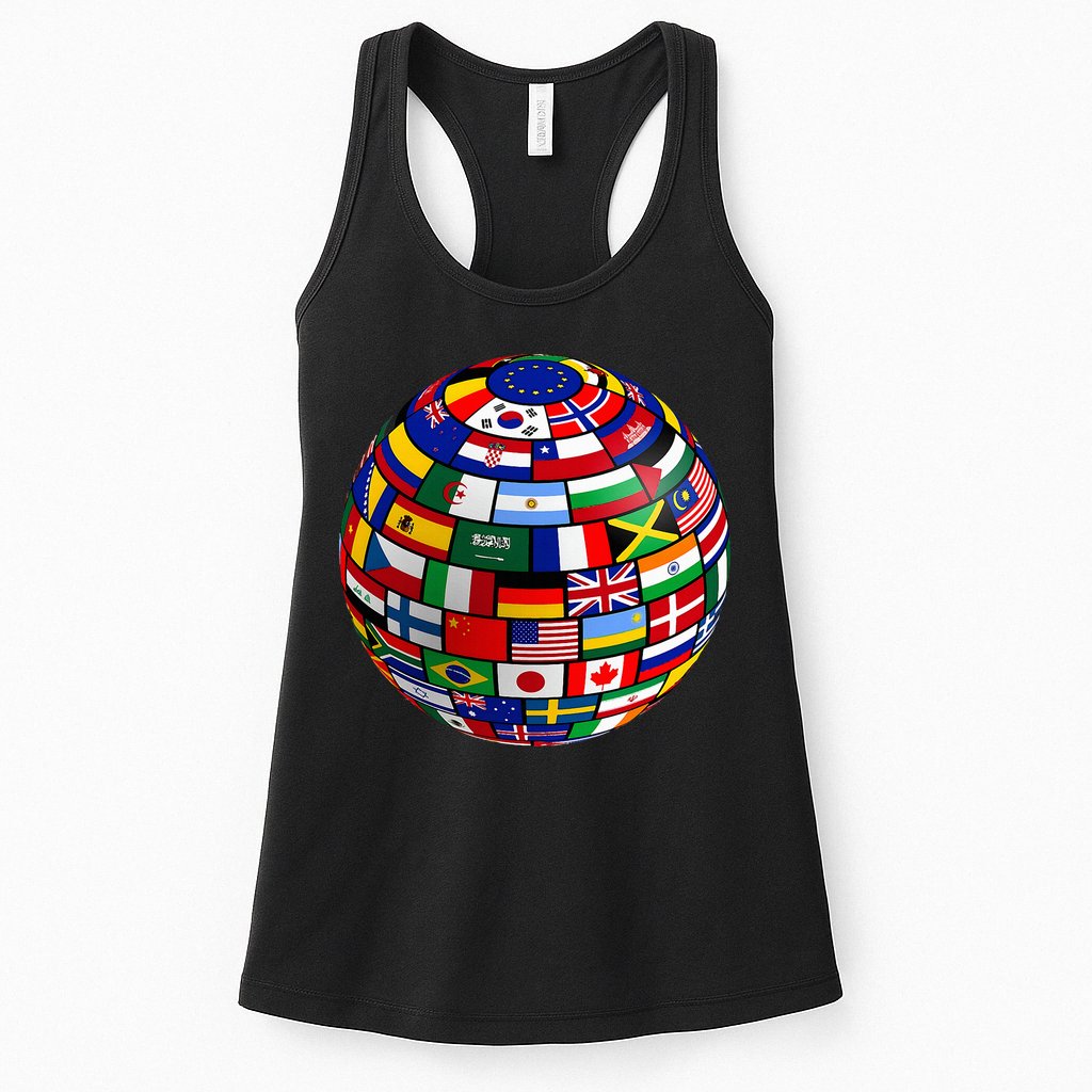Countries Flags  World Maps  World Maps . Womens Tank Top