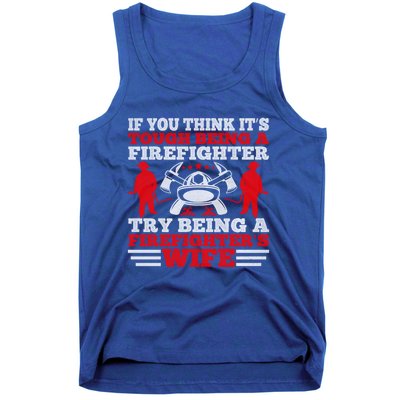 Cool Firefighters Wife Gift Tank Top