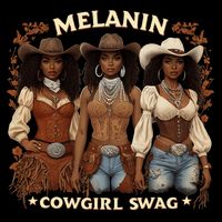 Cowgirl For Women African Melanin Cow Girl Outfit Poster