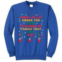 Christmas Family Xmas Pajamas Gonna Go Lay Under The Tree Gift Sweatshirt