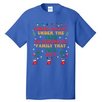 Christmas Family Xmas Pajamas Gonna Go Lay Under The Tree Gift Tall T-Shirt